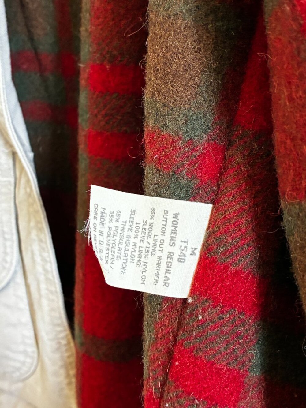 Vintage Made in USA L.L. Bean Chore Coat Jacket - Picture 4 of 6